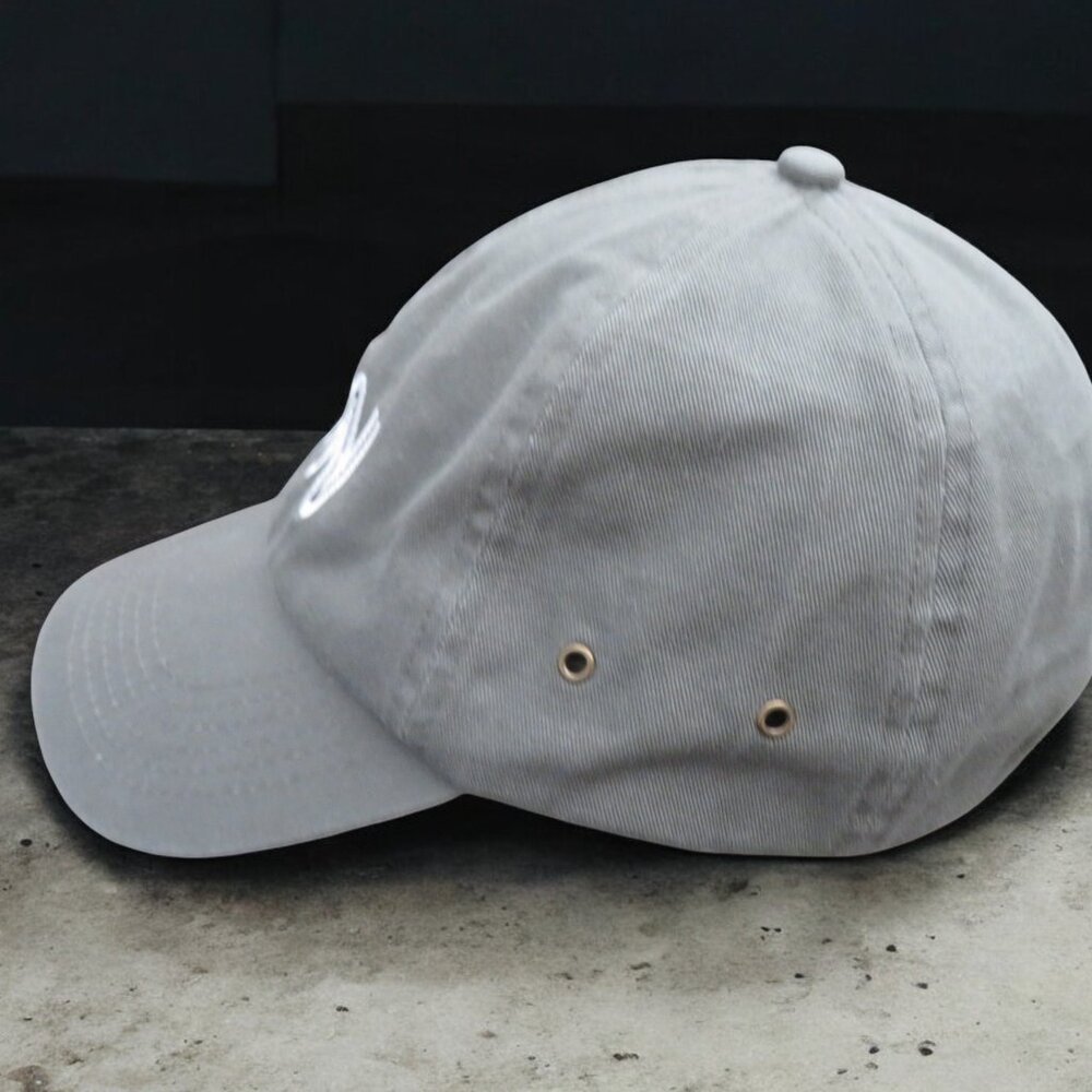 CNN Embroidered Baseball Cap/Hat (Gray) EUC - Picture 3 of 8